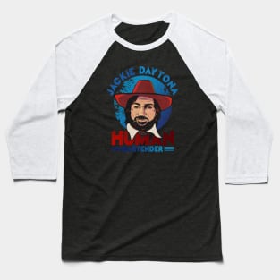 Jackie Daytona Retro Human Bartender Baseball T-Shirt